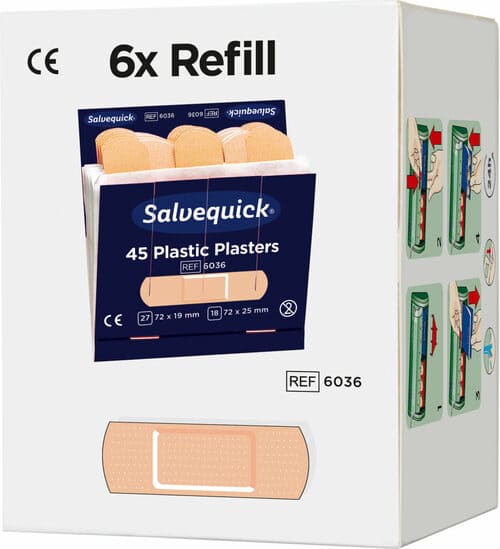 Plåster Salvequick 6036 Plast